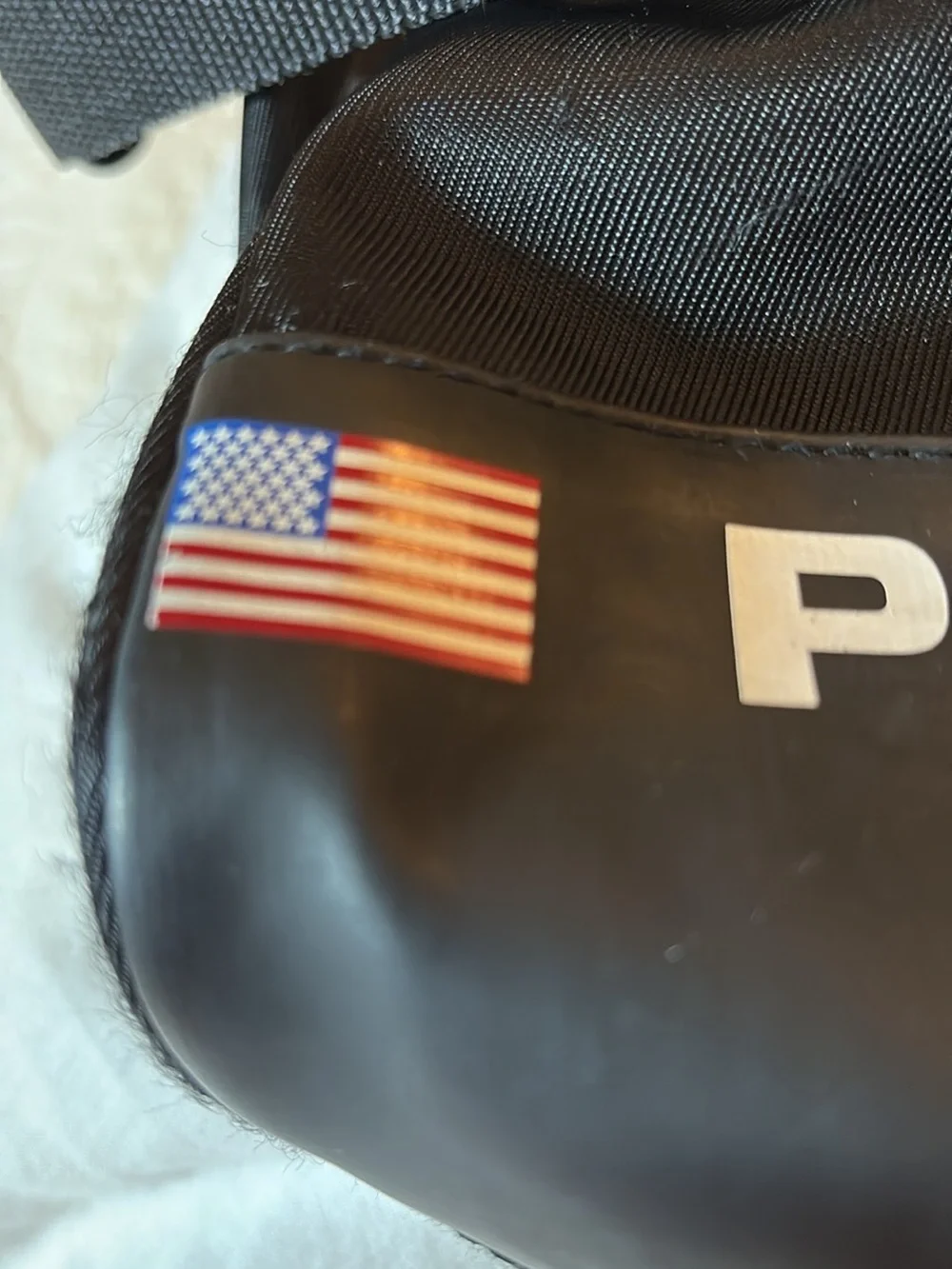 Polo by Ralph Lauren Black Polo Sport Crossbody Messenger Bag